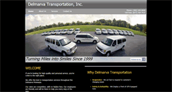 Desktop Screenshot of delmarvatransportation.com